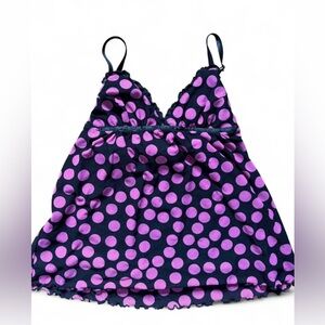 Polka Dot Baby Doll Top